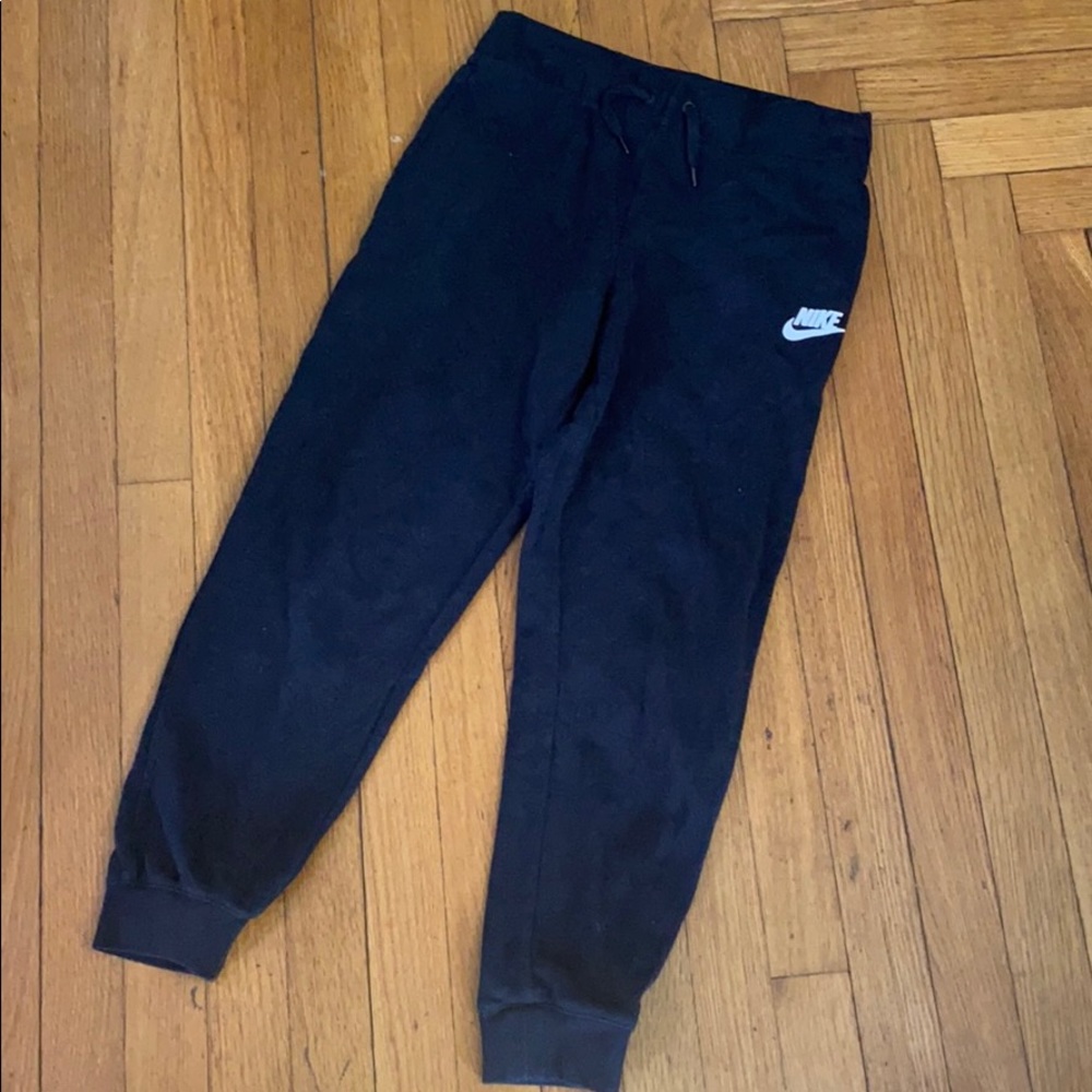 Nike black joggers